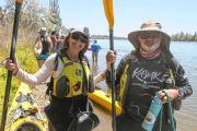 Unidos por el canotaje, guiados por el río: Josefina y el Turco, desde Santa Fe al corazón de la Regata