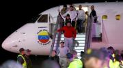 Casi 200 venezolanos regresaron al país en el primer vuelo de repatriación del año