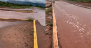 Precaución en Valle Fértil: las lluvias afectaron la transitada Ruta Nacional 150