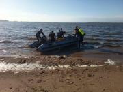 Rocha: hallaron el tercer cuerpo de la familia desaparecida en la represa de India Muerta