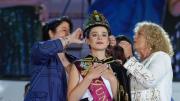 Junín coronó a María Lizana Muñoz como su Reina de la Vendimia ante 40.000 personas