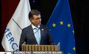 Presidente Paz ante Mercosur: viejas organizaciones no quieren que la democracia exprese desarrollo