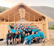 En un abrir y cerrar de ojos, constrruyen iglesia en Romeral