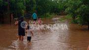 Videos: tras la intensa lluvia, Campo Gallo quedó bajo el agua y es una de las zonas más afectadas