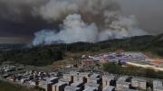 Incendio amenaza cárcel El Manzano: Gendarmería mantiene listo protocolo de evacuación de internos