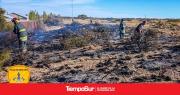 Bomberos evitó un incendio mayor en la zona rural de Pico Truncado