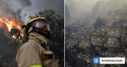 Destruyeron barrios completos: Incendios en Ñuble y Bío Bío llegan a portadas internacionales