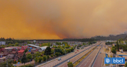CGE informó que incendios forestales en el Bío Bío han dejado sin luz a 40.151 clientes