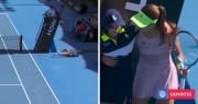 Calor extremo se hace sentir en Australian Open: pasapelotas se desmayó en medio de partido