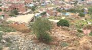 Cochabamba: Lluvias dejan 13 casas colapsadas en Lomas de Santa Bárbara, hay otras dos zonas en alerta