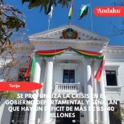 Se profundiza la crisis en el Gobierno Departamental y señalan que hay un déficit de más de bs. 40 millones