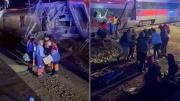 Subieron a 39 los muertos tras descarrilamiento de trenes en España: Así narraron los sobrevivientes la tragedia