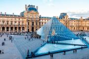 Robo en el Louvre: la televisión francesa publicó las primeras imágenes de lo ocurrido