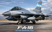 Impacto por el avión F16 modelo 2026 “Industria Argentina”