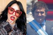 Lali Espósito reaccionó al paso de Javier Milei durante el show del Chaqueño Palavecino