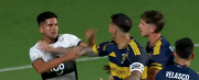 ¡Se picó! Gamarra quedó furioso contra un jugador de Boca tras el gol