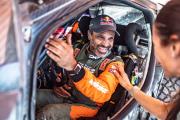 Serradori gana la décima etapa del Dakar en autos, Al-Attiyah recupera el liderazgo