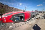 Investigación por accidente de tren en España apunta a la rotura de la vía