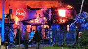 Incendio destruyó dos viviendas en sector Pedro Aguirre Cerda de Puerto Aysén