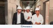 Avanza el flamante CIC del barrio Sierras de Marquesado: Orrego recorrió la obra