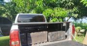 Incautan casi una tonelada de marihuana en camioneta abandonada en Tava’i