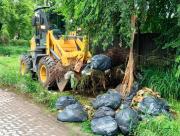 Concretaron la limpieza y el mantenimiento en el Parque Aguirre