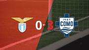 Serie A: Como 1907 golea 3-0 a Lazio y Nicolás Paz firma doblete
