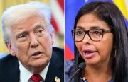 Trump advierte a Delcy Rodríguez sobre severas consecuencias si no hace lo correcto