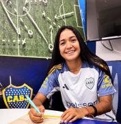 La cipoleña Yuliana Sanabria ya entrena en Boca: Vine para ganar todo
