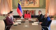 Presidenta (E) Delcy Rodríguez lidera reunión del Motor Industrias Básicas y Minería
