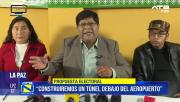 Eliser Roca propone túnel en El Alto y destaca compromiso con salud y seguridad