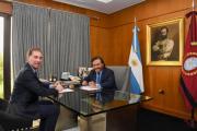 Santilli logró el apoyo del gobernador salteño pero con reclamo de obras