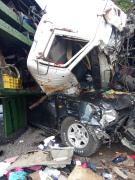 Camión del aseo urbano sin frenos mató dos personas