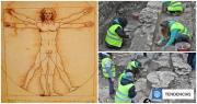 Descubren después de 500 años la mítica basílica que inspiró a Da Vinci y su Hombre de Vitruvio