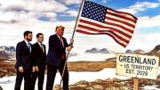 Trump se prepara para plantar la bandera de EEUU en Groenlandia con IA