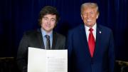 Javier Milei y Donald Trump coinciden en Davos durante la firma del Consejo de Paz