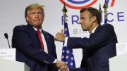 Donald Trump rompe las reglas de la diplomacia (otra vez) y divulga chats privados con Emmanuel Macron