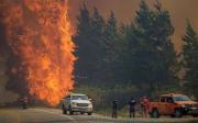 Tras el alivio, recrudecen los incendios en Chubut y despliegan nuevos operativos