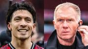 Picante cruce en Manchester United: el ida y vuelta entre Lisandro Martínez y Paul Scholes