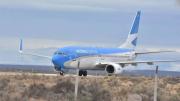 En febrero, Aerolíneas Argentinas restablece vuelo de los domingos a Puerto Madryn