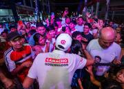 'Mamen' Saavedra y Camacho toman el pulso a la campaña electoral en Santa Cruz