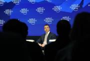 Noboa en Davos: 'retiramos a las personas de la pobreza y de los narcoterroristas'