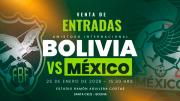 FBF habilita venta virtual y define precios para el amistoso BoliviaMéxico en Santa Cruz