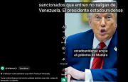(VIDEO) Antes del ataque a Venezuela Trump ordenó bloquear a los petroleros que salen o entran a sus puertos