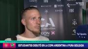 Sin confirmaciones, Ascacibar habló de su futuro tras el primer partido del año y mantuvo el suspenso