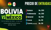 Difunden los precios de las entradas del partido ante México