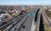 Avanzan las obras para sumar el cuarto carril a una autopista clave de Buenos Aires