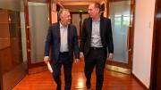 Santilli se reúne con Figueroa en Neuquén en medio del optimismo oficial por la reforma laboral