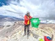 Enfermero Coquimbano visibiliza la ELA desde la alta montaña (Stephen Hawking)