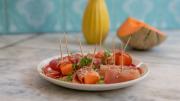 Receta ideal para el verano: melón con jamón